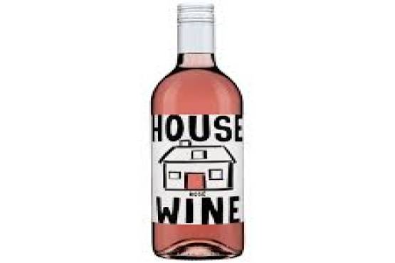 House Rose Wine Bottle